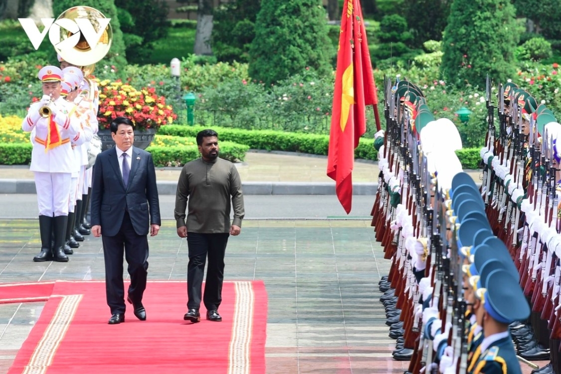 welcome ceremony for sri lankan president in hanoi picture 5 welcome ceremony for sri lankan president in hanoi picture 5