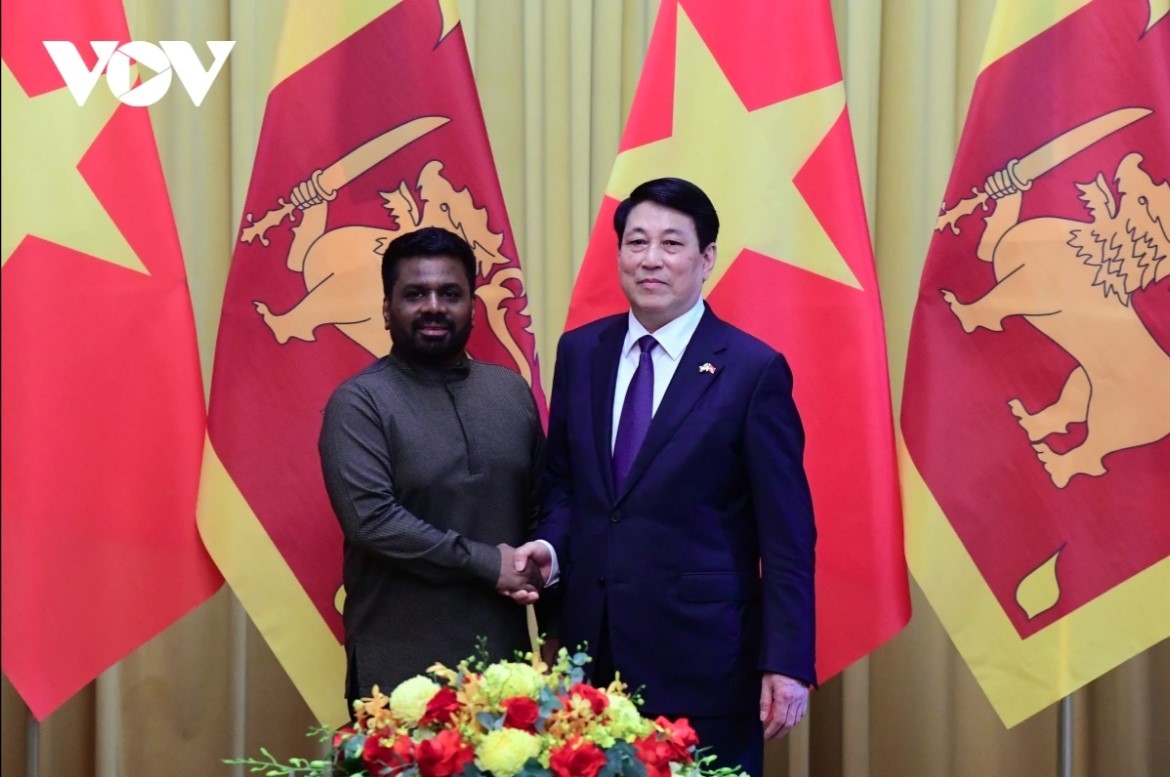 welcome ceremony for sri lankan president in hanoi picture 7