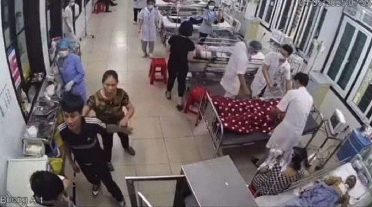 Điều dưỡng bệnh viện Đa khoa tỉnh nam Định bị hành hung hình ảnh 1 Dieu duong benh vien Da khoa tinh nam Dinh bi hanh hung hinh anh 1