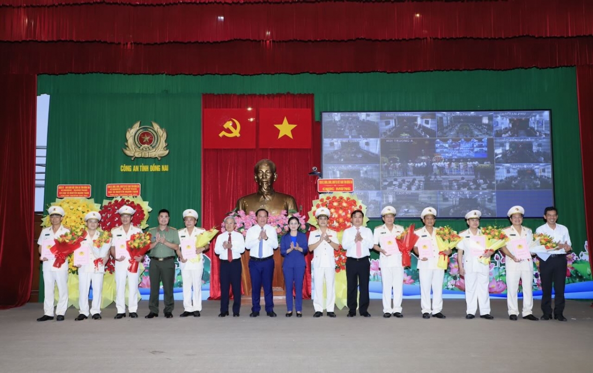 Danh sách cán bộ chủ chốt Công an tỉnh Đồng Nai