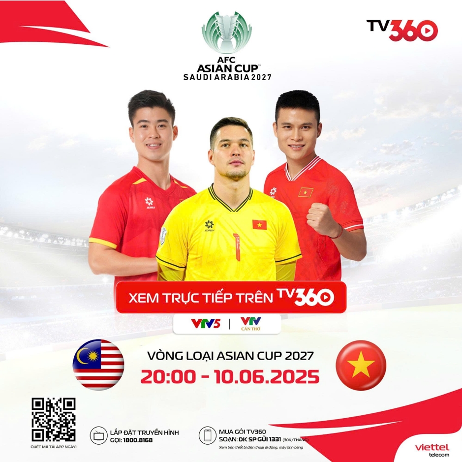 viet nam quyet dau malaysia tran dau then chot cho tam ve du asian cup 2027 hinh anh 1