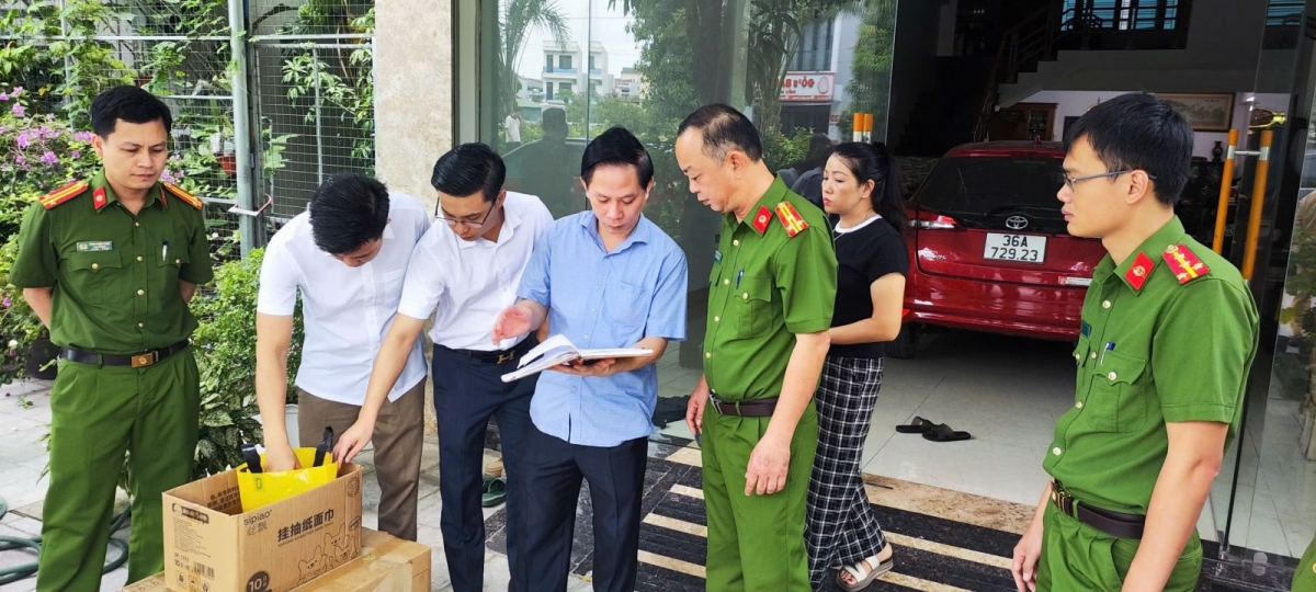 thanh hoa, trieu tap va kham xet noi o va cac cong ty co lien quan den vi ngo hinh anh 1