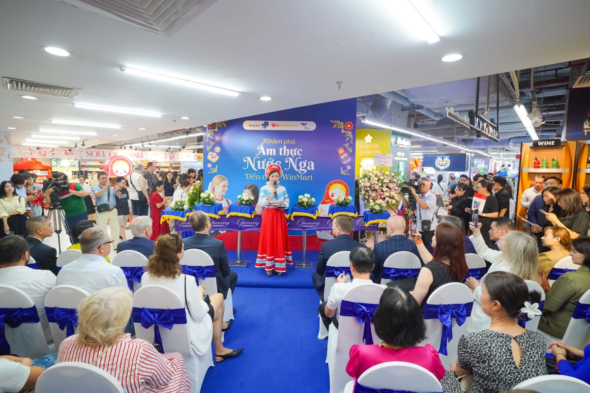 Khám phá nước Nga giữa lòng siêu thị Việt: WinMart ra mắt “Russia Corner"