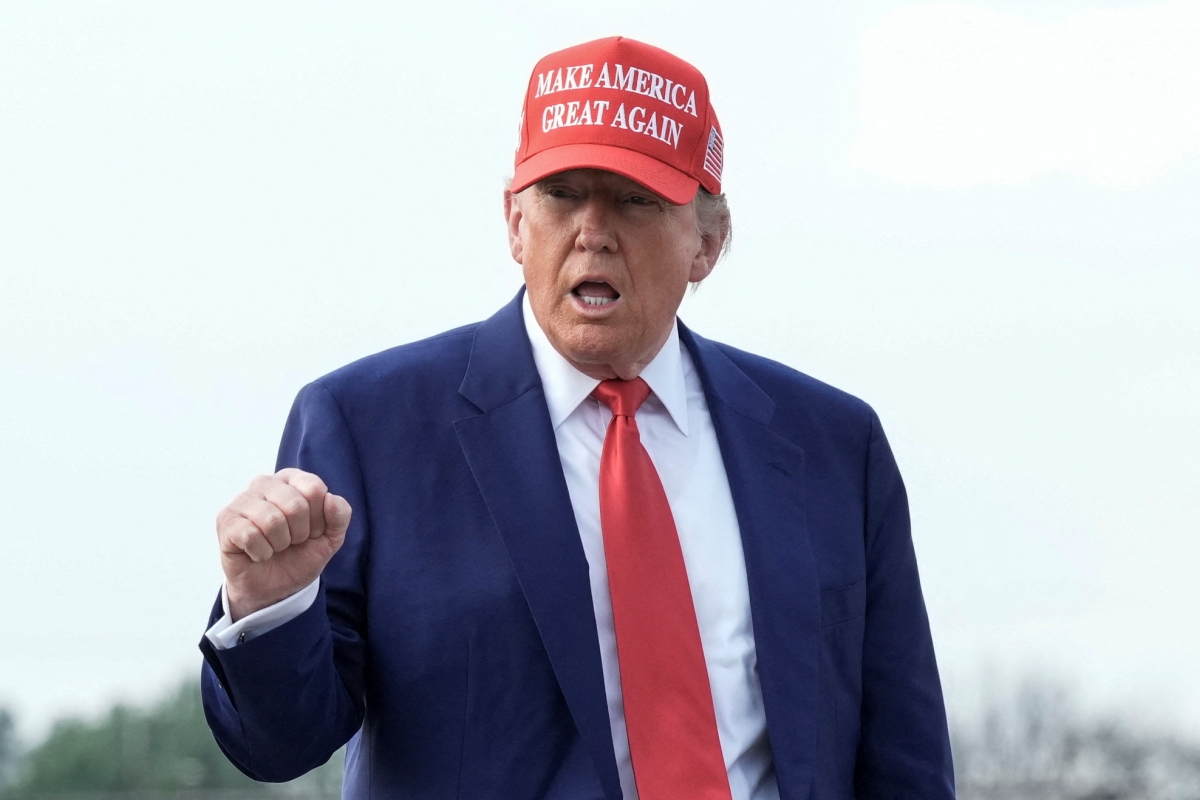 Ong trump se co bai phat bieu ve cuoc khong kich vao cac co so hat nhan iran hinh anh 1