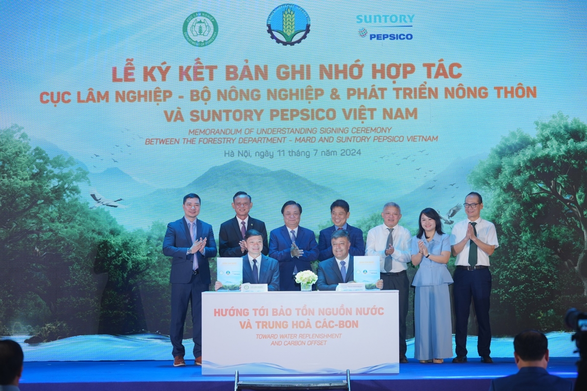 suntory pepsico trai nghiem thien nhien, giao duc hoc sinh ve nguon nuoc hinh anh 2