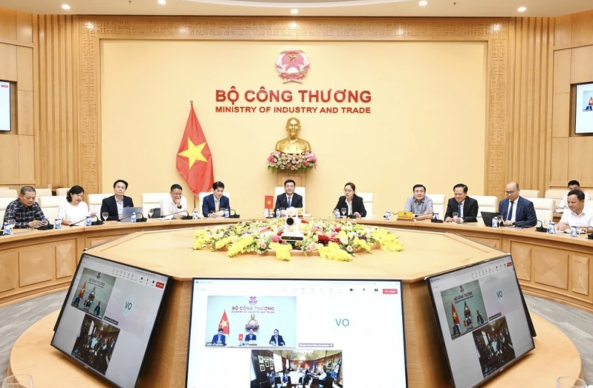 vietnam, us hold virtual ministerial talks on reciprocal trade picture 1 vietnam, us hold virtual ministerial talks on reciprocal trade picture 1
