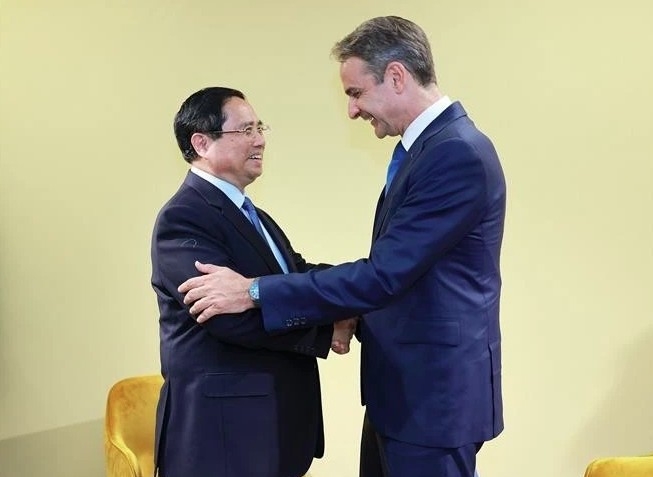 vietnamese, greek pms meet on sidelines of unoc 3 picture 1 vietnamese, greek pms meet on sidelines of unoc 3 picture 1