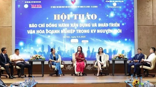 hanoi seminar discusses press s role in enterprise culture building picture 1 hanoi seminar discusses press s role in enterprise culture building picture 1