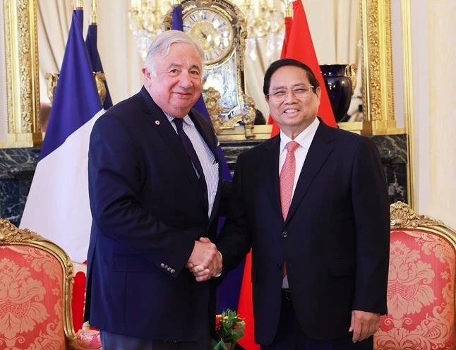 prime minister meets with french senate president picture 1 prime minister meets with french senate president picture 1