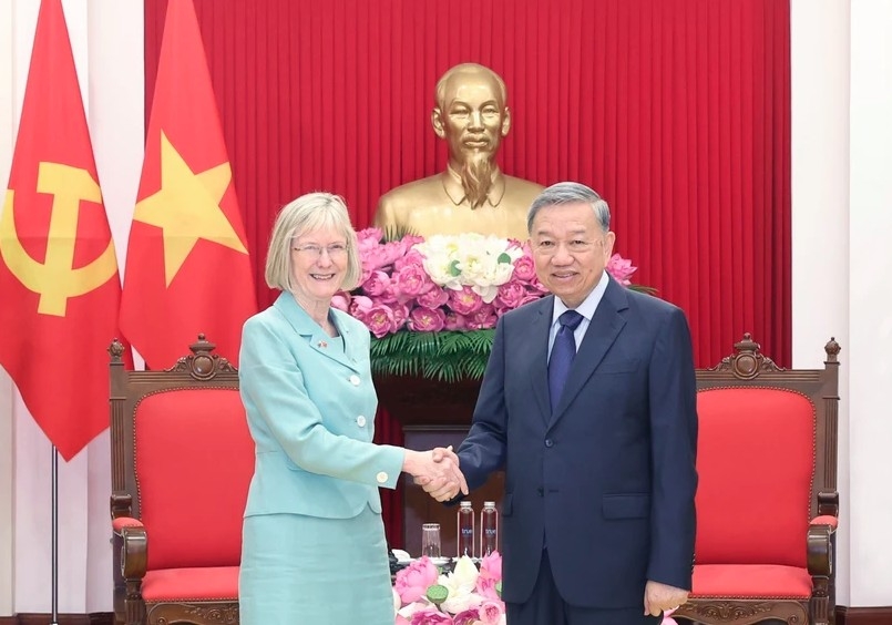 party chief receives australian ambassador to vietnam picture 1 party chief receives australian ambassador to vietnam picture 1