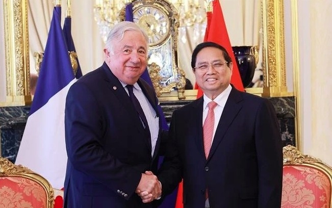 Prime Minister meets with French Senate President