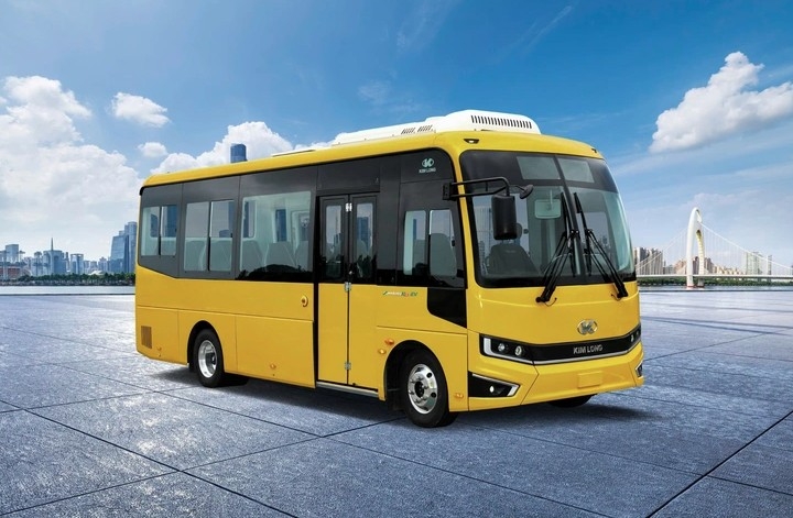 Kim Long electric buses from Vietnam officially exported to RoK