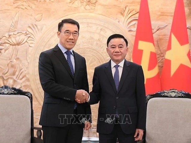 vietnamese, lao parties enhance relations picture 1 vietnamese, lao parties enhance relations picture 1