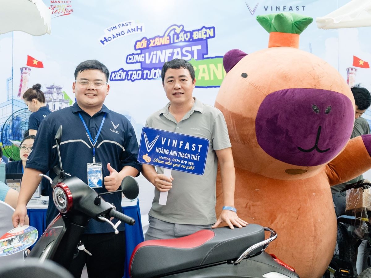 nhiều người đổi xe máy xăng cũ, lên đời xe máy điện mới hình ảnh 1 nhieu nguoi doi xe may xang cu, len doi xe may dien moi hinh anh 1
