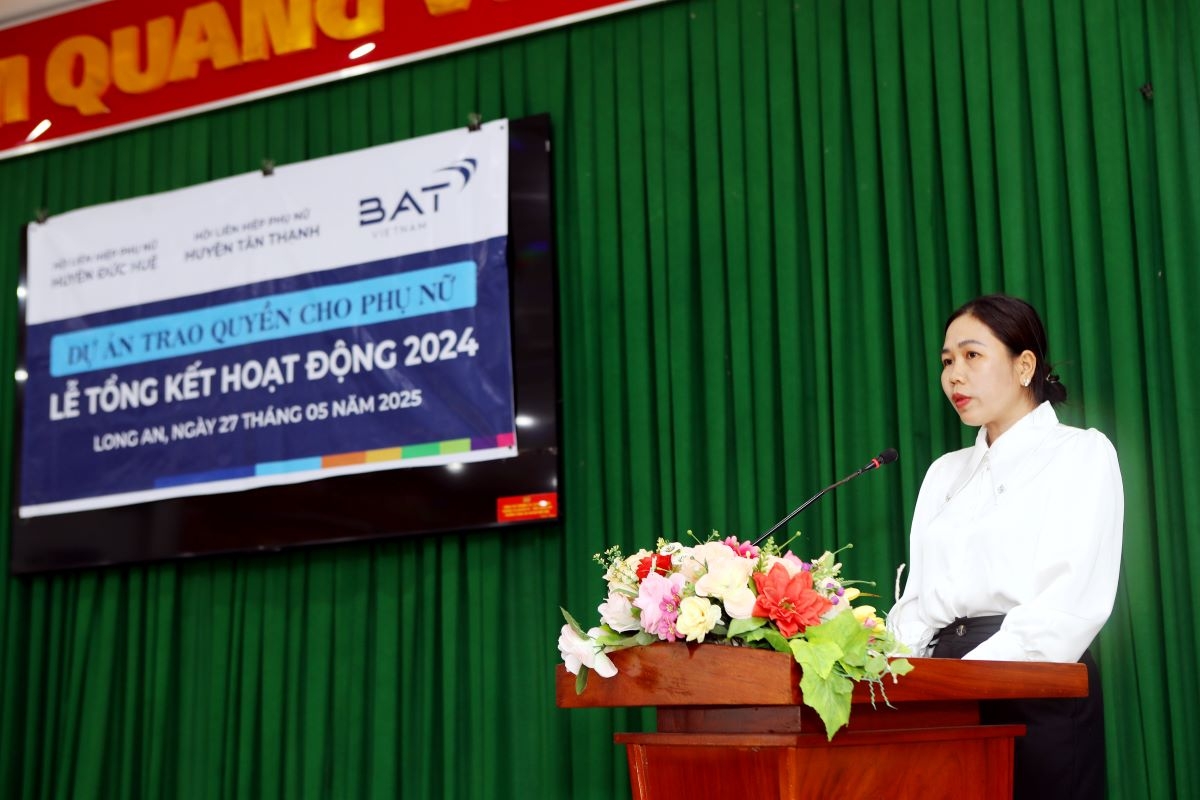 tổng kết chương trình trao quyền cho phụ nữ năm 2024 tại long an hình ảnh 3 tong ket chuong trinh trao quyen cho phu nu nam 2024 tai long an hinh anh 3