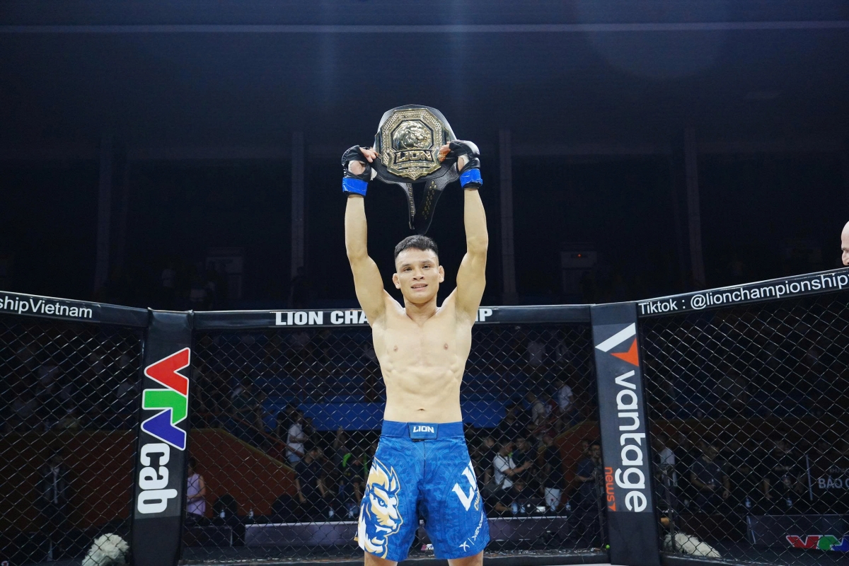 Lion Championship 23: Lê Văn Tuần giành đai vô địch ấn tượng