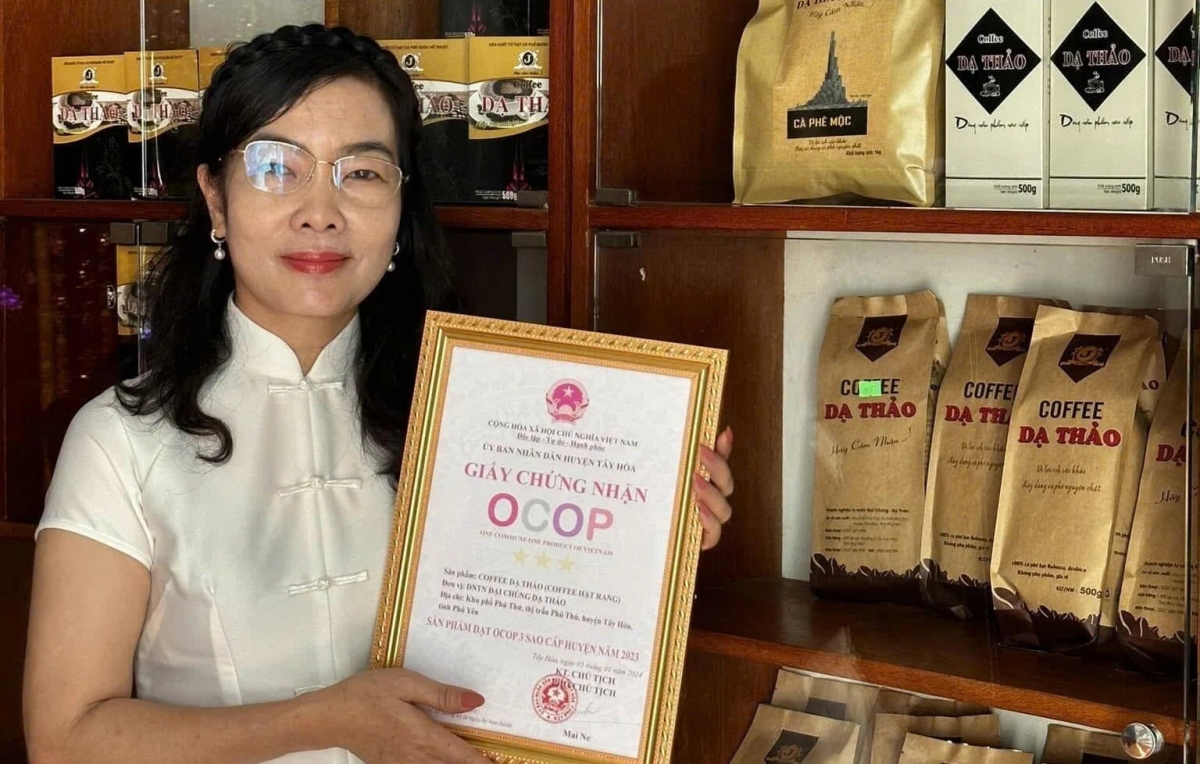 cà phê dạ thảo bán 17 tấn hàng giả từng được vinh danh sản phẩm ocop 3 sao hình ảnh 1 ca phe da thao ban 17 tan hang gia tung duoc vinh danh san pham ocop 3 sao hinh anh 1