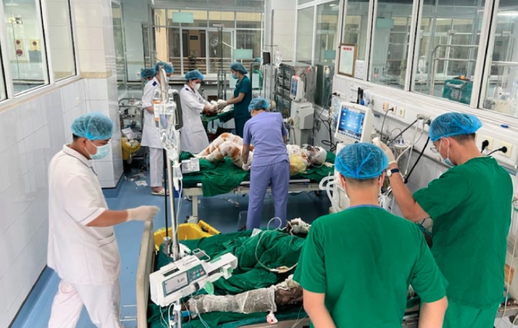 người đàn ông 43 tuổi trong vụ cháy ở hưng yên tử vong, 2 nạn nhân bị thương nặng hình ảnh 1 nguoi dan ong 43 tuoi trong vu chay o hung yen tu vong, 2 nan nhan bi thuong nang hinh anh 1