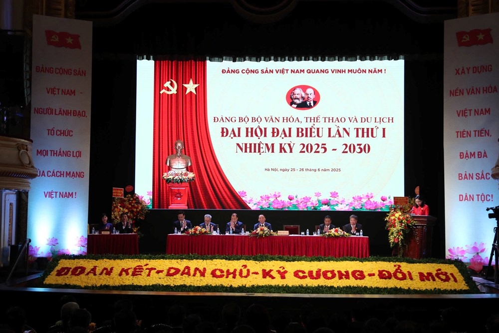 Đại hội đại biểu Đảng bộ bộ văn hóa -thể thao và du lịch hình ảnh 2 Dai hoi dai bieu Dang bo bo van hoa -the thao va du lich hinh anh 2