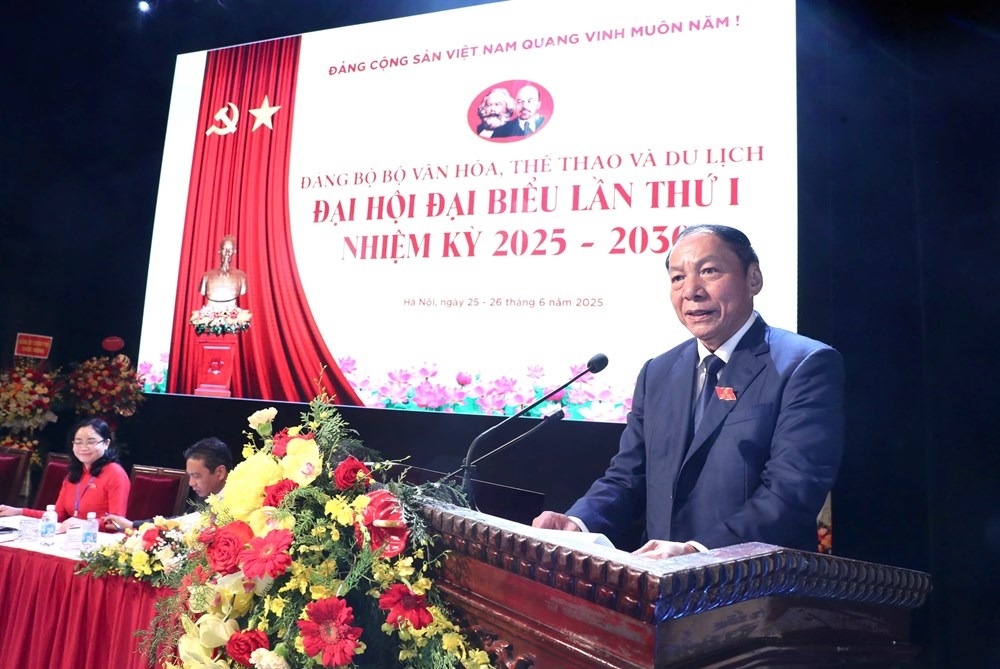 Đại hội đại biểu Đảng bộ bộ văn hóa -thể thao và du lịch hình ảnh 3 Dai hoi dai bieu Dang bo bo van hoa -the thao va du lich hinh anh 3