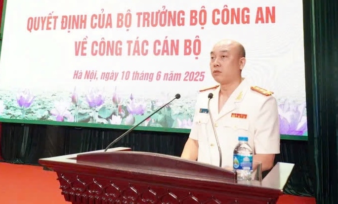 Đại tá Nguyễn Đức Long giữ cương vị Phó Giám đốc Công an TP Hà Nội