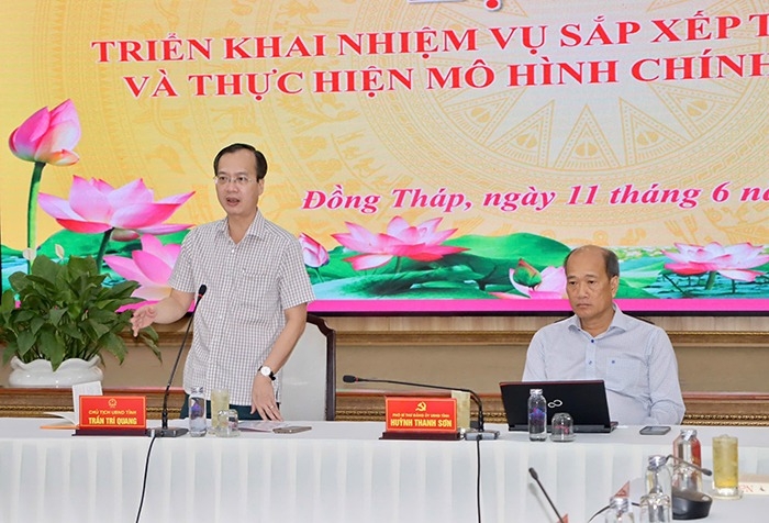 Đồng tháp triển khai sắp xếp tổ chức bộ máy, thực hiện chính quyền 2 cấp hình ảnh 1 Dong thap trien khai sap xep to chuc bo may, thuc hien chinh quyen 2 cap hinh anh 1