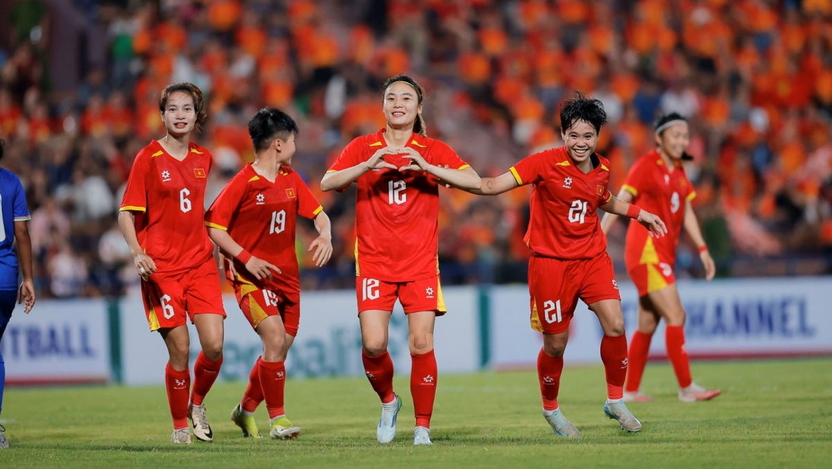 hlv Dt nu viet nam chua hai long du thang huy diet 7-0 o giai chau A hinh anh 1 hlv Dt nu viet nam chua hai long du thang huy diet 7-0 o giai chau A hinh anh 1