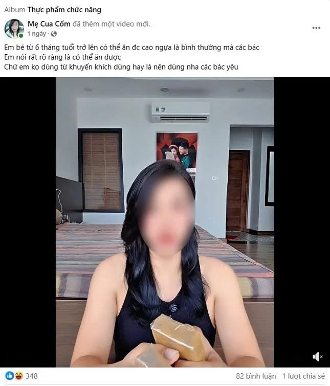 chuyen gia noi gi viec tiktoker noi tieng khuyen dung cao ngua bach cho tre 6 thang tuoi hinh anh 1 chuyen gia noi gi viec tiktoker noi tieng khuyen dung cao ngua bach cho tre 6 thang tuoi hinh anh 1