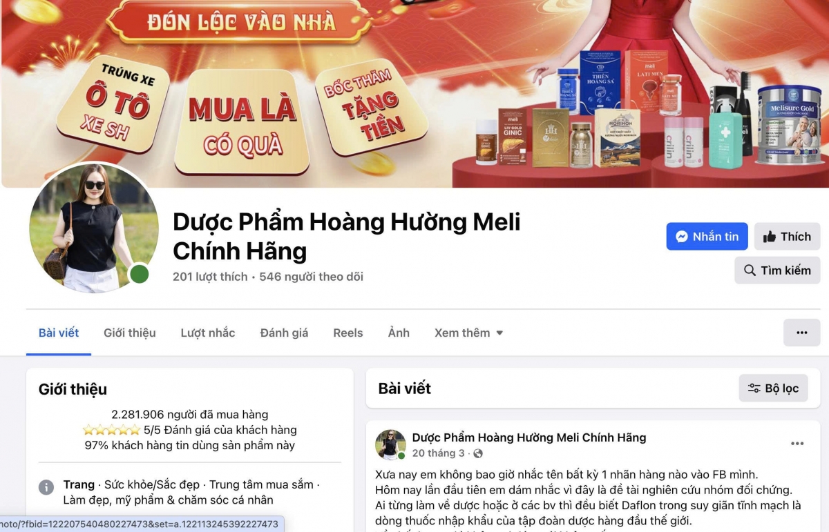dược phẩm hoàng hường meli chính hãng bị bộ y tế đề nghị xử lý vi phạm hình ảnh 1 duoc pham hoang huong meli chinh hang bi bo y te de nghi xu ly vi pham hinh anh 1