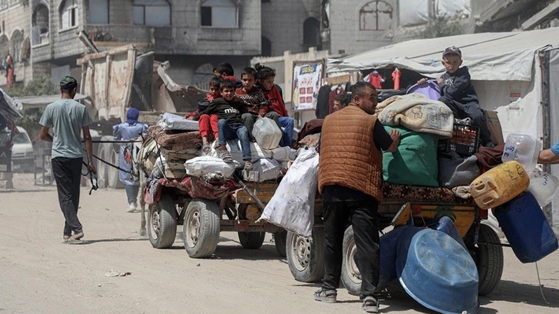 người palestine bác bỏ cáo buộc việc hamas chiếm đoạt hàng viện trợ ở gaza hình ảnh 1 nguoi palestine bac bo cao buoc viec hamas chiem doat hang vien tro o gaza hinh anh 1