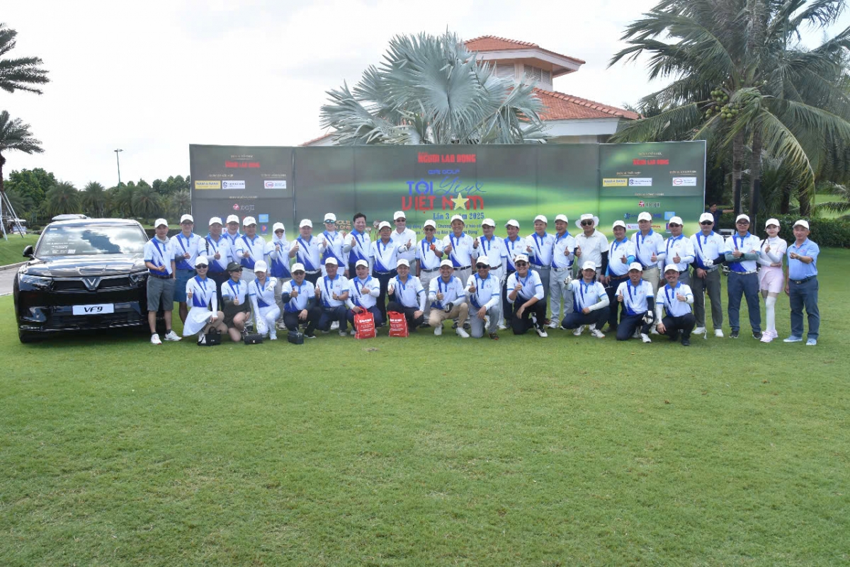 Giải Golf “Tôi yêu Việt Nam” lan tỏa nghĩa tình nhân ái