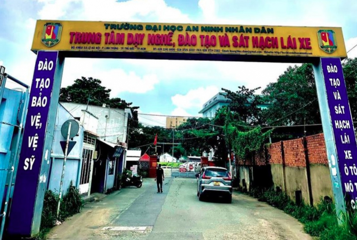 Trung tâm Đào tạo Dạy lái xe Trường Đại học An ninh Nhân dân