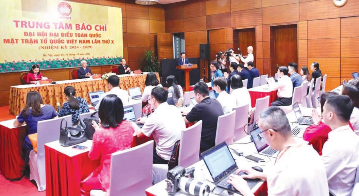 báo Đại đoàn kết tiếp nối truyền thống vẻ vang, khẳng định vị thế của mặt trận hình ảnh 3 bao Dai doan ket tiep noi truyen thong ve vang, khang dinh vi the cua mat tran hinh anh 3