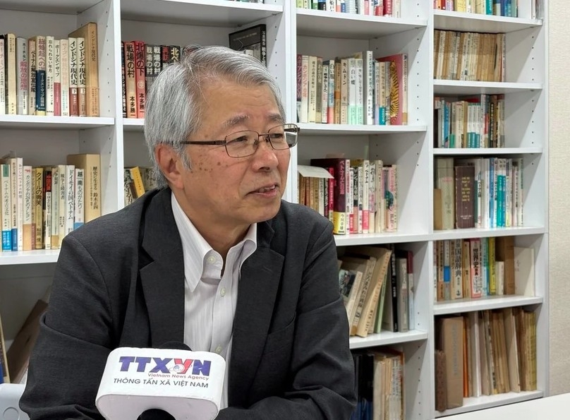 japanese veteran journalist praises vietnamese press progress picture 1 japanese veteran journalist praises vietnamese press progress picture 1