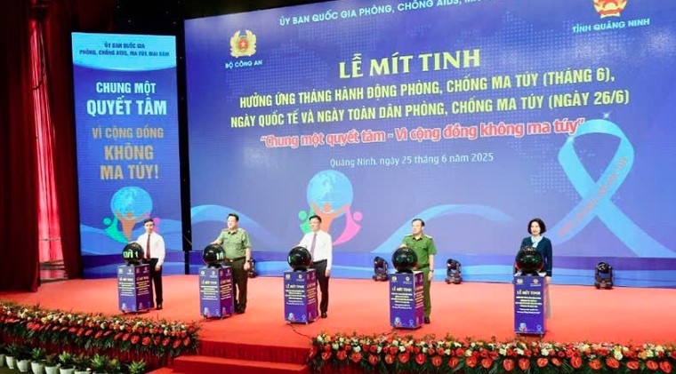National meeting in Quang Ninh marks anti-drug action month