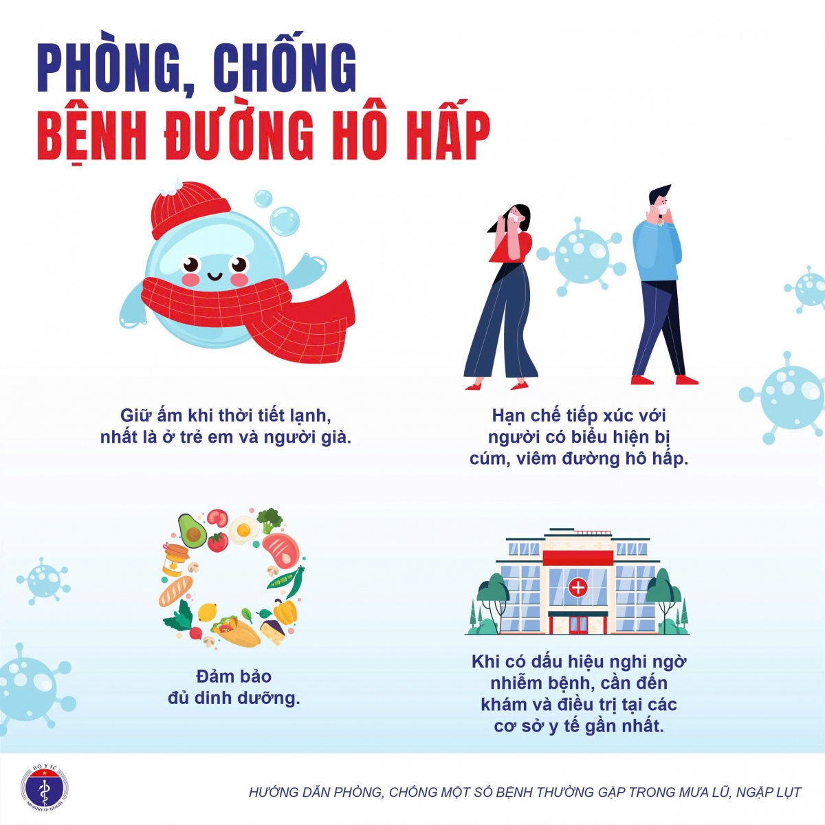 phong, chong mot so benh thuong gap trong mua bao, lu lut hinh anh 6