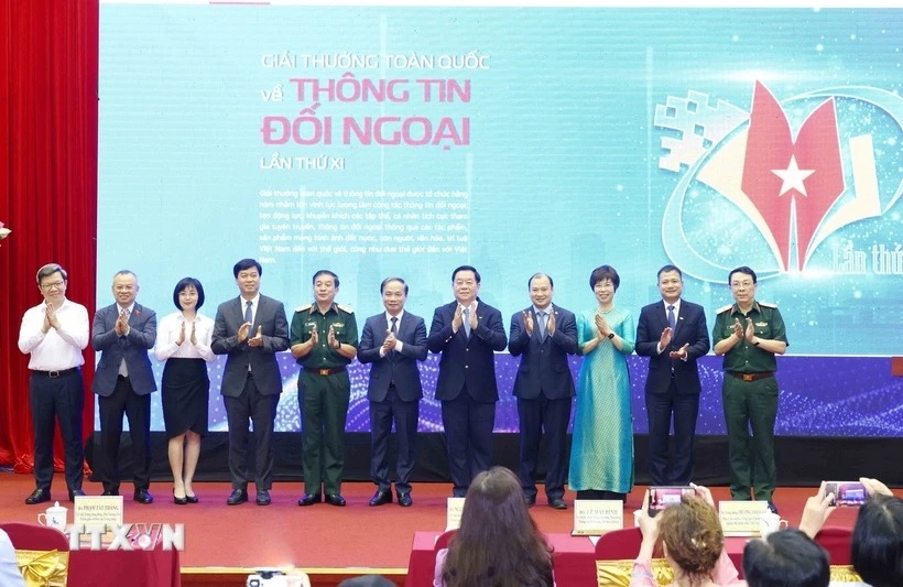 phát động giải thưởng toàn quốc về thông tin đối ngoại lần thứ 11 hình ảnh 1 phat dong giai thuong toan quoc ve thong tin doi ngoai lan thu 11 hinh anh 1