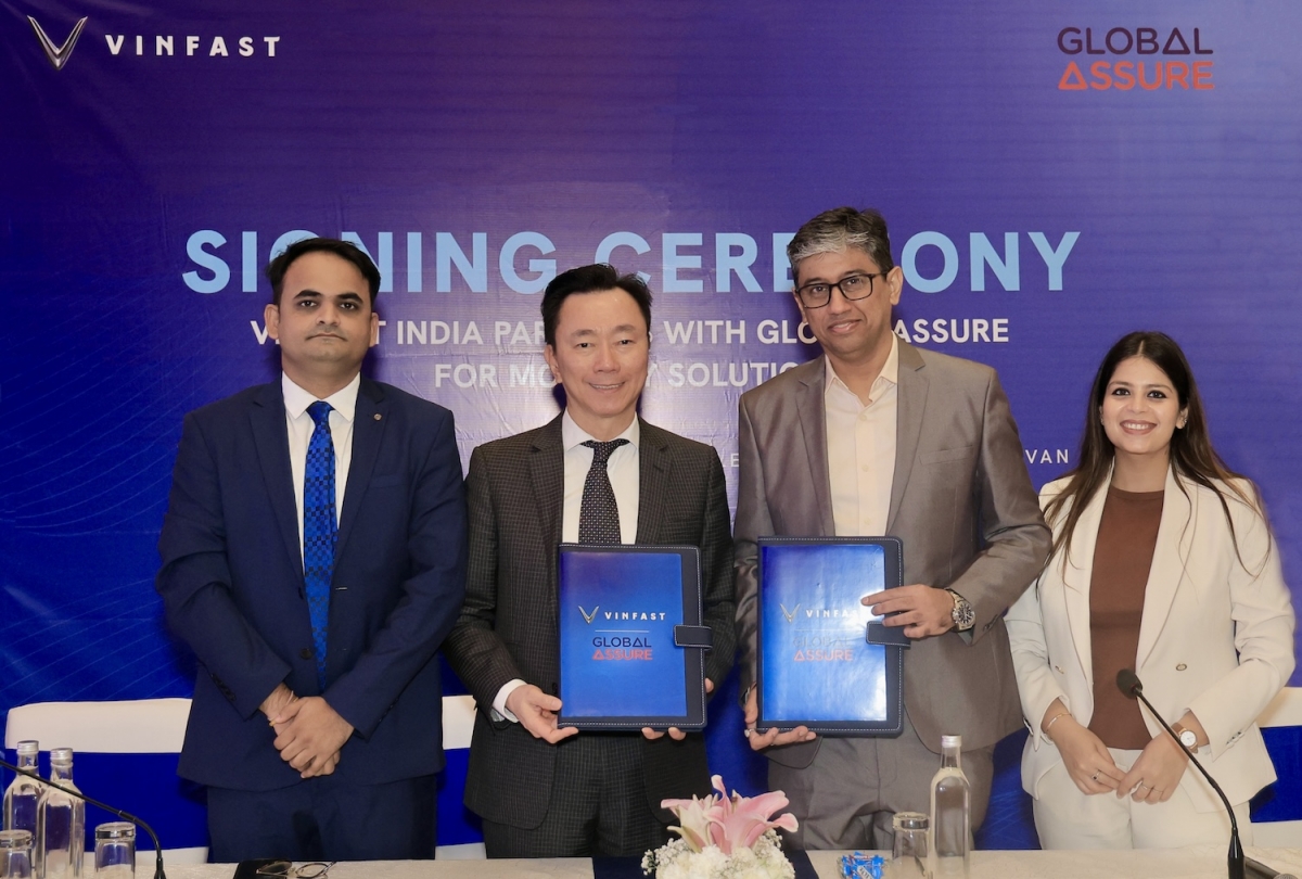 Vinfast hợp tác với global assure, mở rộng mạng lưới dịch vụ khách hàng ở Ấn Độ