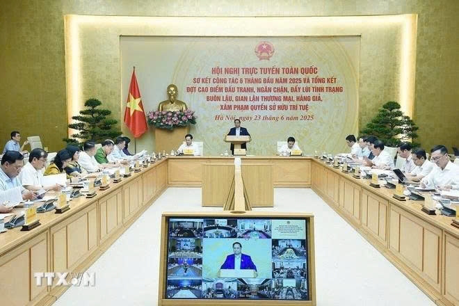 prime minister chairs national teleconference on fight against counterfeit goods picture 1
