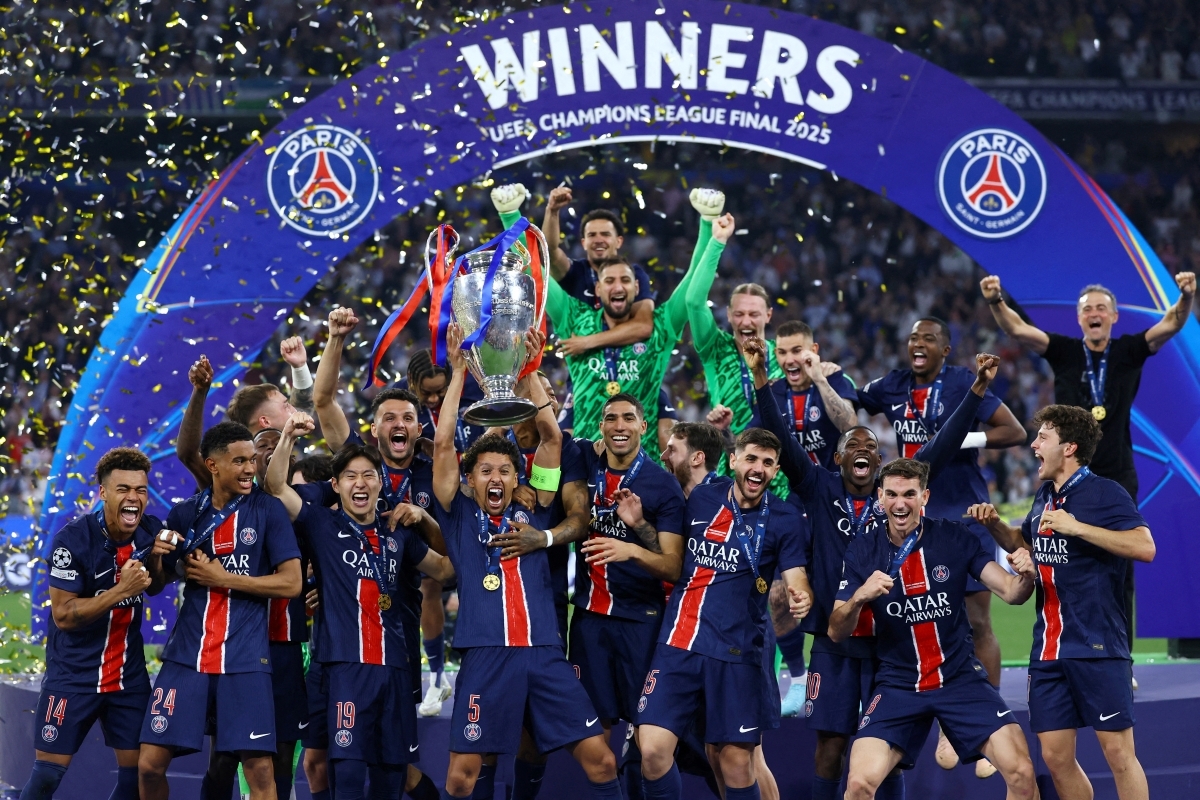 psg tạo nên kỷ lục không tưởng sau khi vô địch cúp c1 châu Âu 2024 2025 hình ảnh 1 psg tao nen ky luc khong tuong sau khi vo dich cup c1 chau Au 2024 2025 hinh anh 1