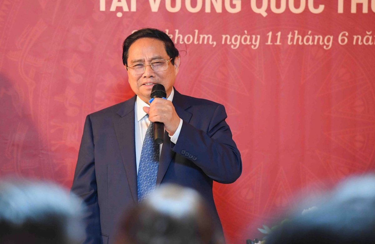 Thủ tướng Phạm Minh Chính bày tỏ trân trọng tình cảm từ nhân dân Thụy Điển
