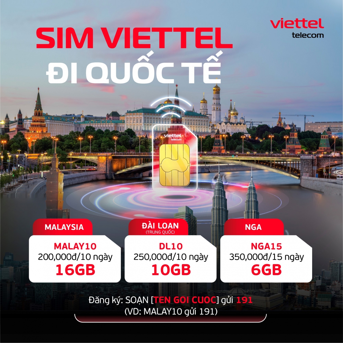 Viettel tung loạt gói cước Roaming - Không thể bỏ lỡ hè này