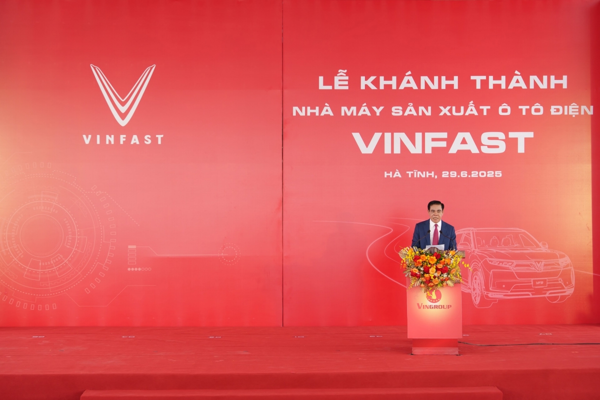 vinfast khánh thành nhà máy sản xuất ô tô điện tại hà tĩnh hình ảnh 4 vinfast khanh thanh nha may san xuat o to dien tai ha tinh hinh anh 4