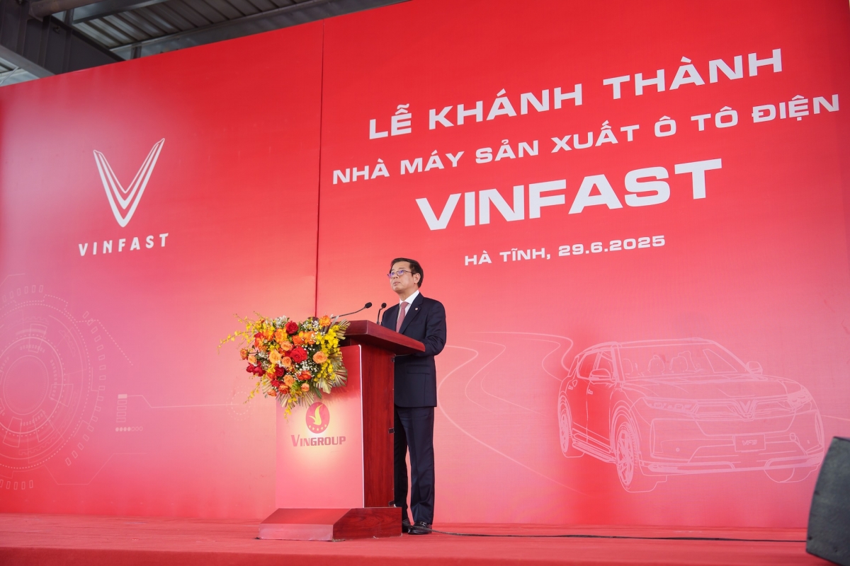 vinfast khánh thành nhà máy sản xuất ô tô điện tại hà tĩnh hình ảnh 5 vinfast khanh thanh nha may san xuat o to dien tai ha tinh hinh anh 5