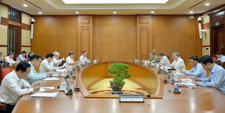 toan van ket luan cua bo chinh tri ve sap xep to chuc bo may va don vi hanh chinh hinh anh 1 toan van ket luan cua bo chinh tri ve sap xep to chuc bo may va don vi hanh chinh hinh anh 1