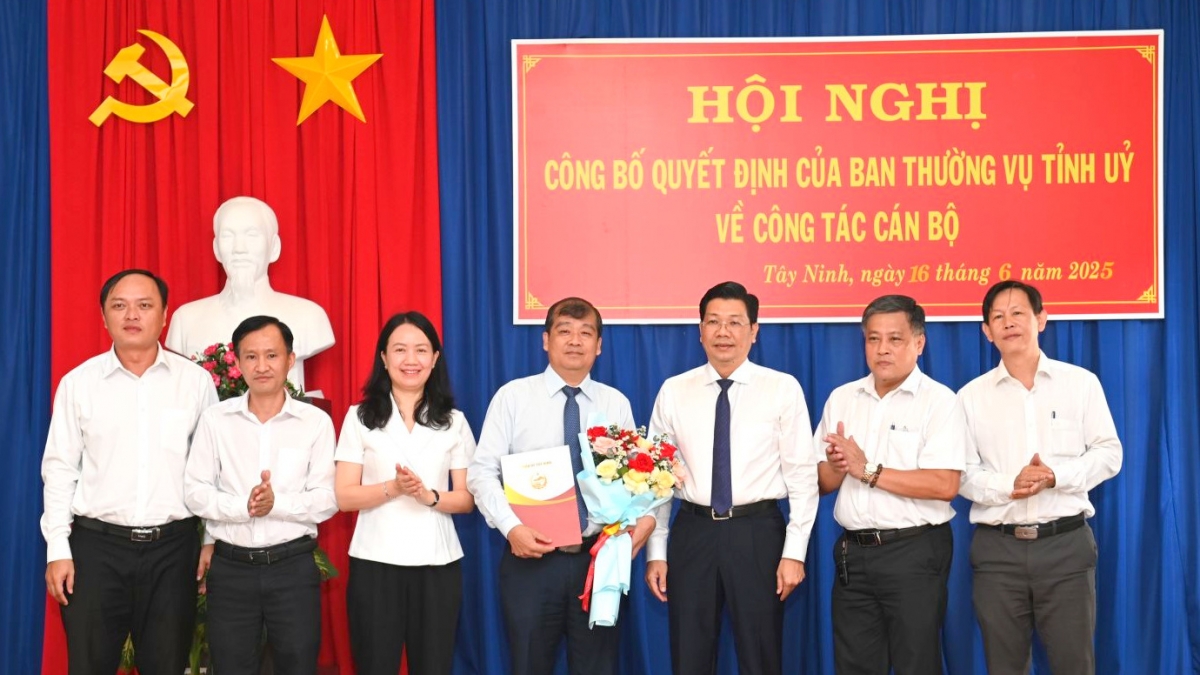 Tây Ninh có tân Trưởng ban Tổ chức Tỉnh ủy