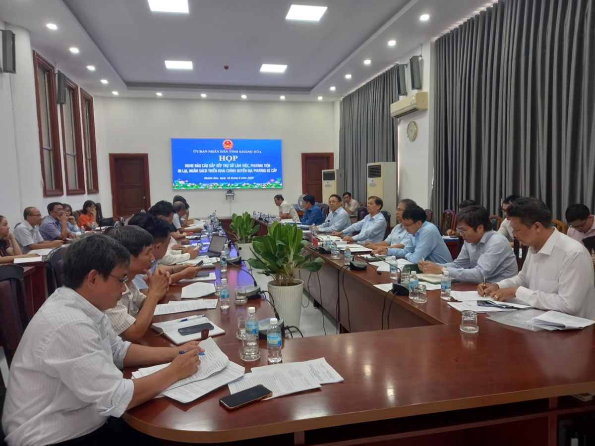 Khánh Hòa sẵn sàng vận hành chính quyền 2 cấp, ưu tiên hiệu quả, tránh hình thức