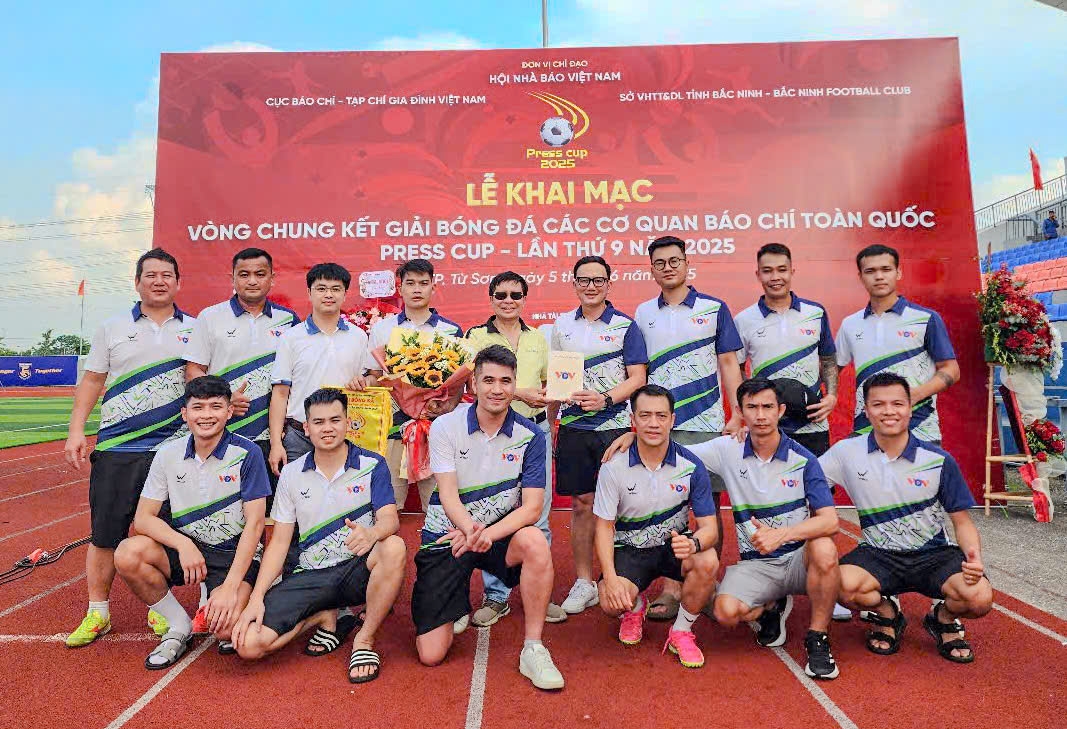 Đội bóng vov vào bán kết press cup 2025 sớm 1 lượt trận hình ảnh 2 Doi bong vov vao ban ket press cup 2025 som 1 luot tran hinh anh 2