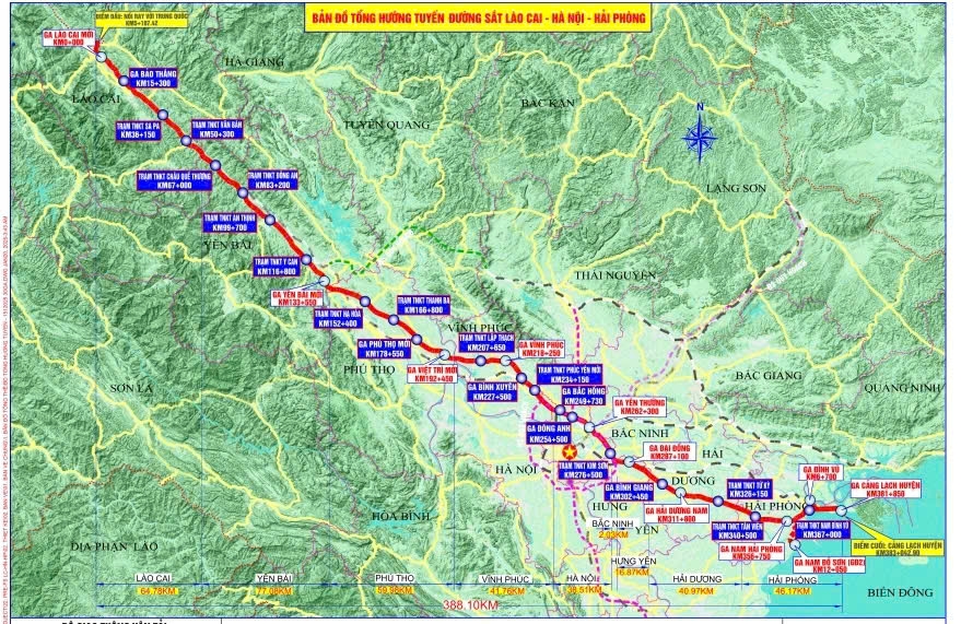 hung yen giai phong mat bang phuc vu du an duong sat lao cai - ha noi - hai phong hinh anh 1