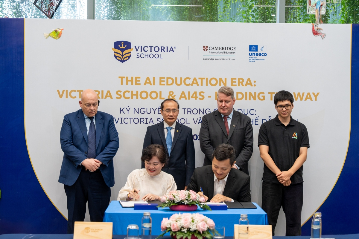 Victoria School triển khai giáo dục AI nhân ái, kiến tạo công dân số toàn diện